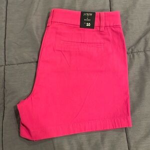 Pink J Crew Shorts (5”)